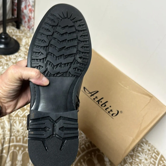 Arkbird Chelsea Ankle Boots for Men Genuine Leather Boots New in Box - Picture 10 of 12